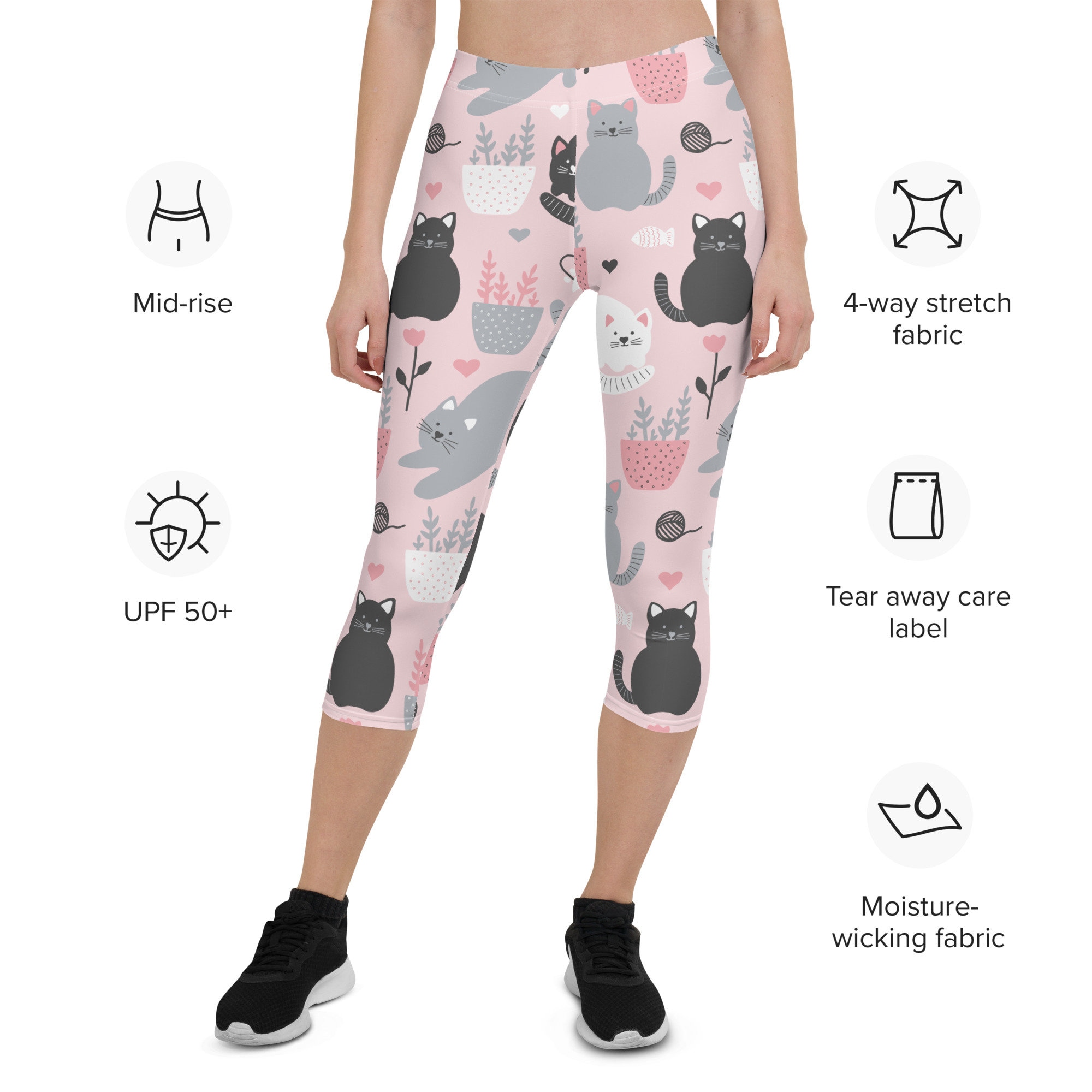 Pedal Pushers-yoga Pants-women's Pants-women's Trousers-festival Pants-cropped  Yoga Pants-capris Yoga-cute Womens Pants-womens Workout Pants 