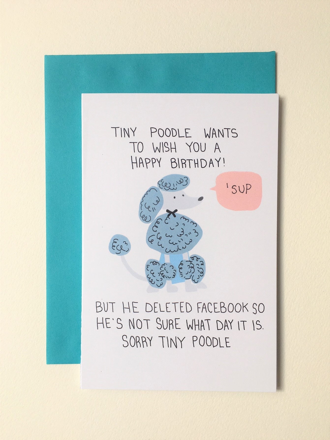 Birthday Card// Funny Birthday Card Etsy