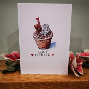Carte gourmande - carte cruffin - carte cruffin d’amour - toute occasion