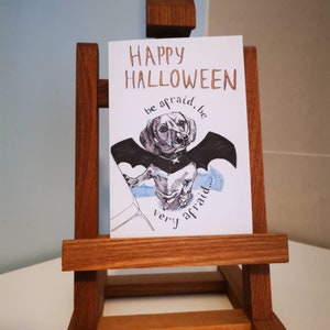 Halloween Dackel Hundekarte