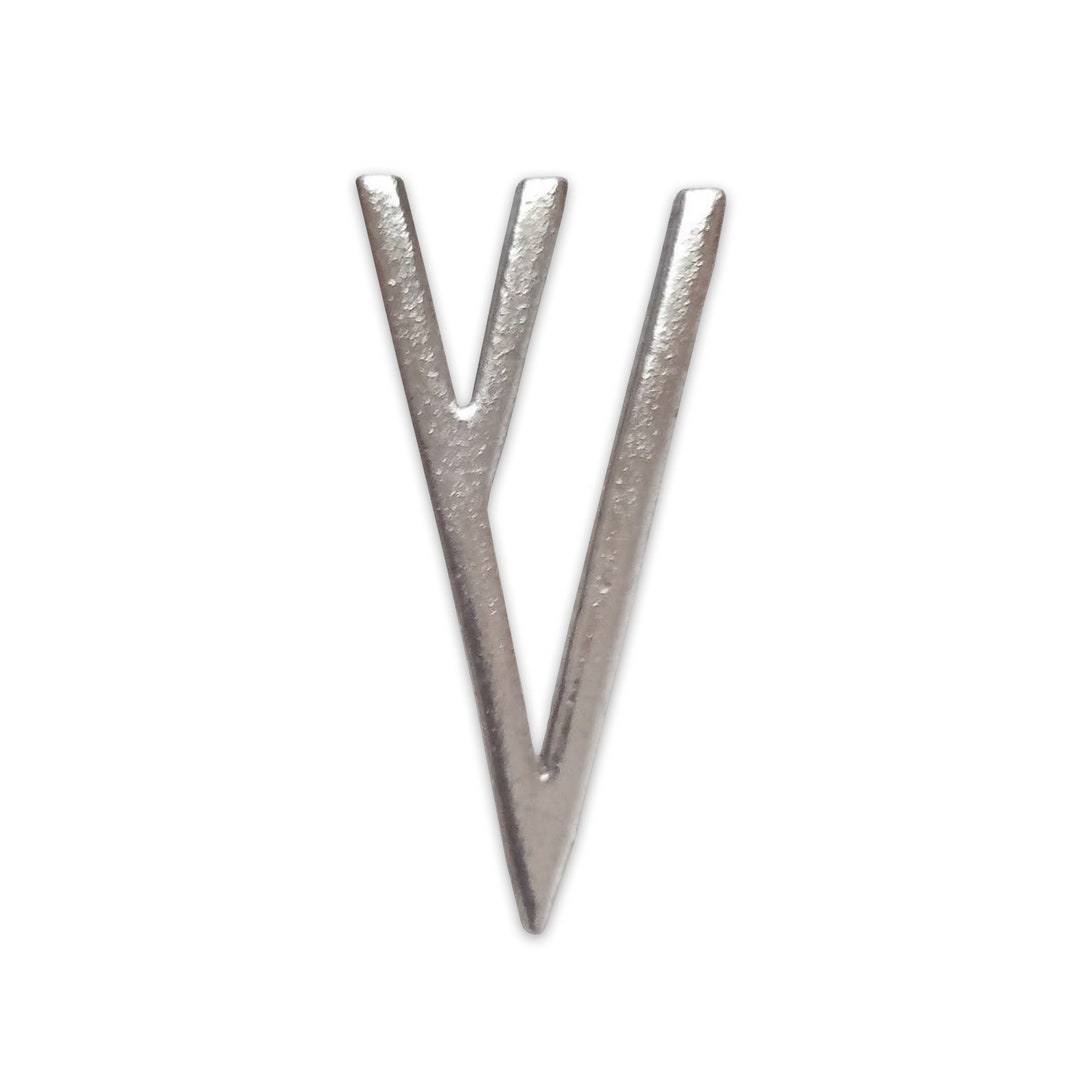 Hebrew Letter Shin for Mezuzah, Modern Design, Silver Etsy