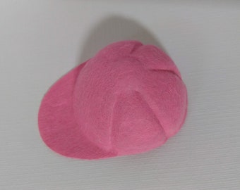 Pink Baseball Cap for Dolls or Small Teddy Bears