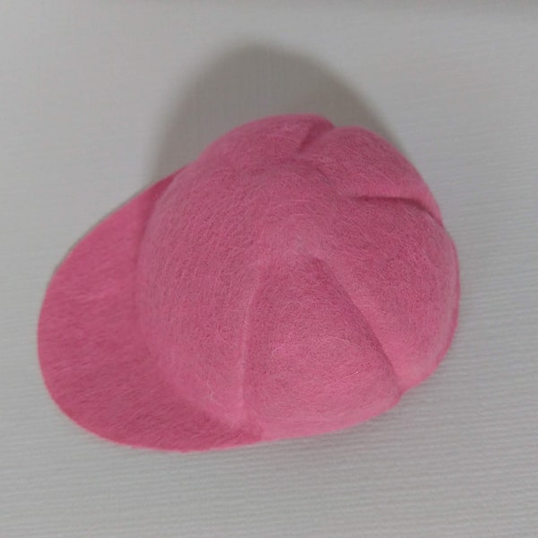 Pink Baseball Cap for Dolls or Small Teddy Bears