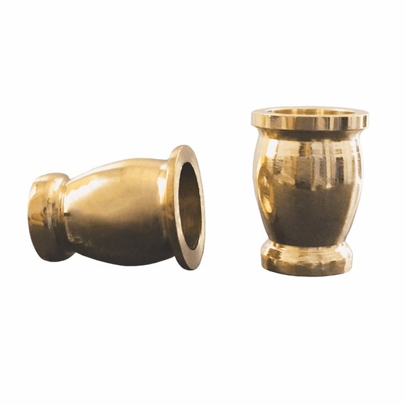 Menorah Candle Cups, Brass, Set of 9, All One Size 