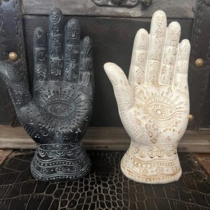 Main chiromancie / Prédire la bonne aventure / Main Hamsa / Protection des yeux