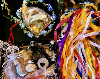 Beltane Witchcraft Ritual Box |  Fire Festival Sabbat Offering