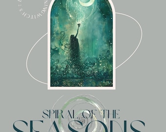 Witch Ritual Workbook: Sabbat Spells & Wheel of the Year Grimoire (Printable PDF)