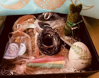 Ostara, Beltane & Litha Witchcraft Ritual Box Trio