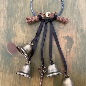 Hand Crafted Witch Bells for your Home, Altar, Sacred Space. Magickally Created for Home Protection and Prosperity!