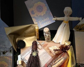 Lammas Sabbat Box | First Harvest Ritual Experience | Wheel of the Year Witchcraft