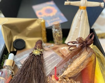 Sabbat Ritual Box Set: Lammas, Mabon, Samhain Witchcraft Tools Guide
