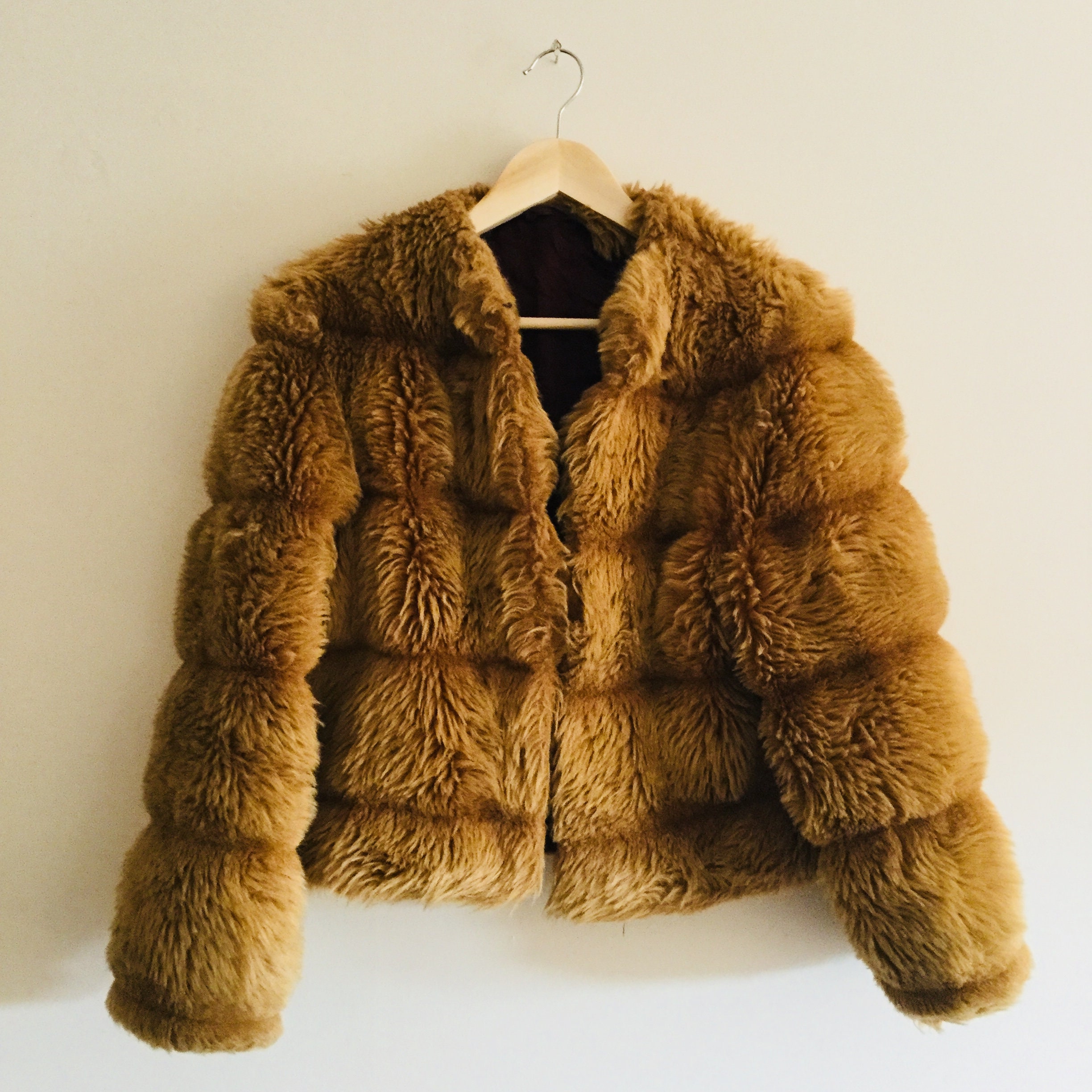 fake chinchilla coat