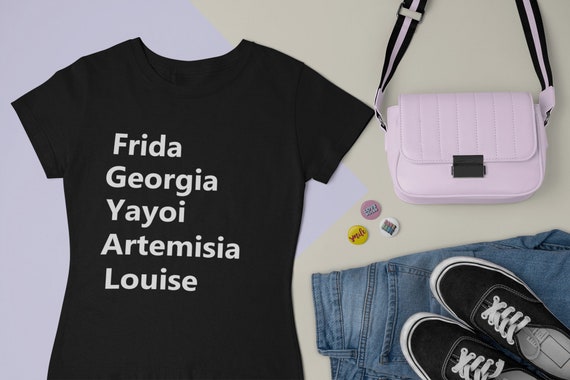 Frida Georgia Yayoi Shirt T-Shirt Frida Georgia Yayoi Shirt T-Shirt