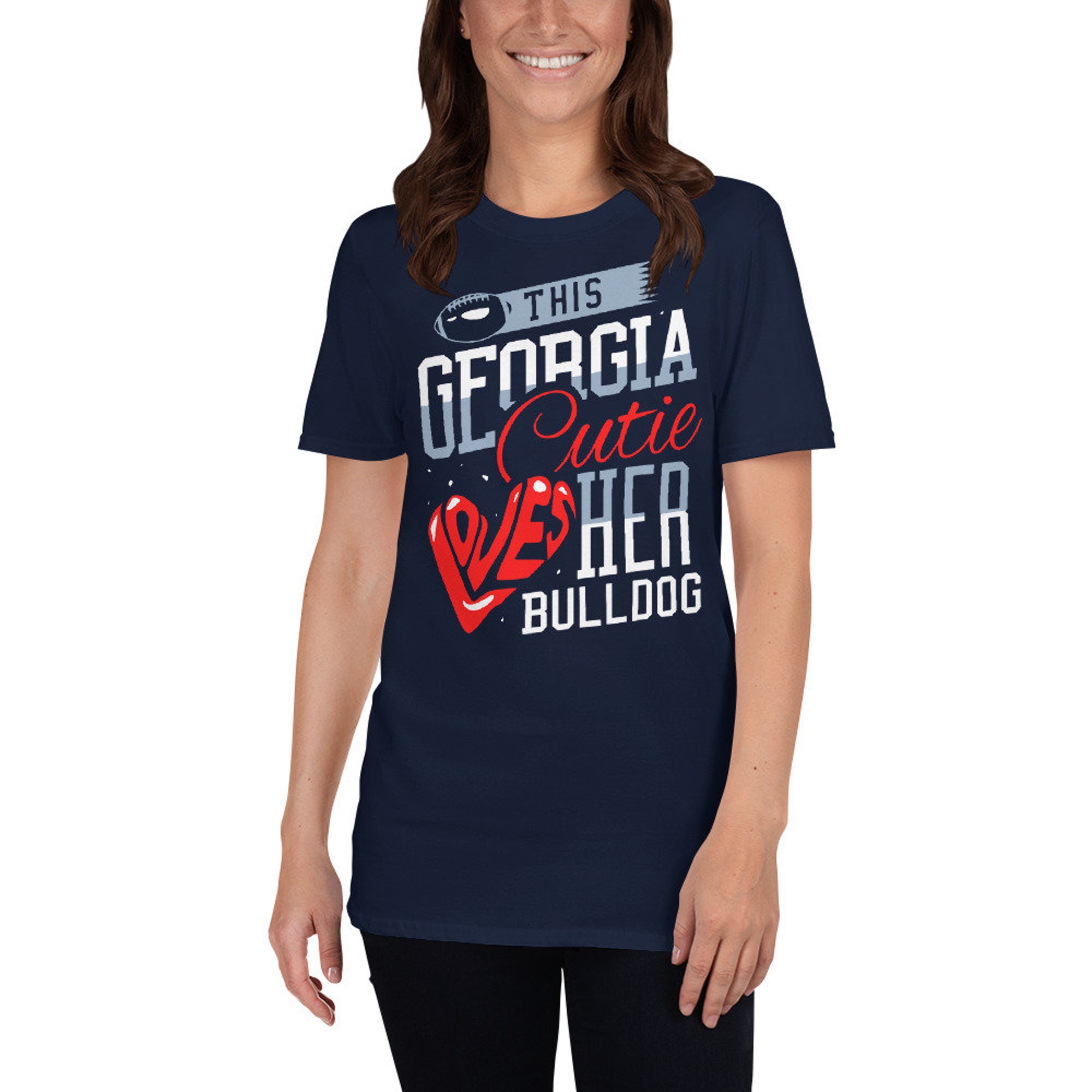 This Georgia Cutie Loves Her Bulldog Shirt