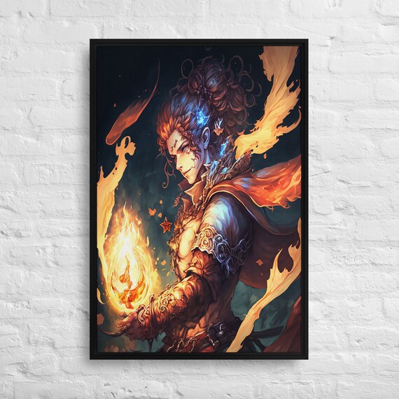 Anime - Fire Guardian | Poster