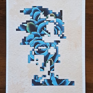 Sonic Retro - A5 Print