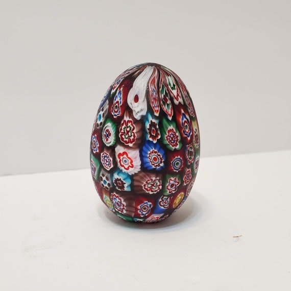 Murano Glass ミルフィオリ ペーパーウエイト 硝子細工 ⚛️ベネチアングラス ムラノ⚛️ ガラスペーパーウェイト
