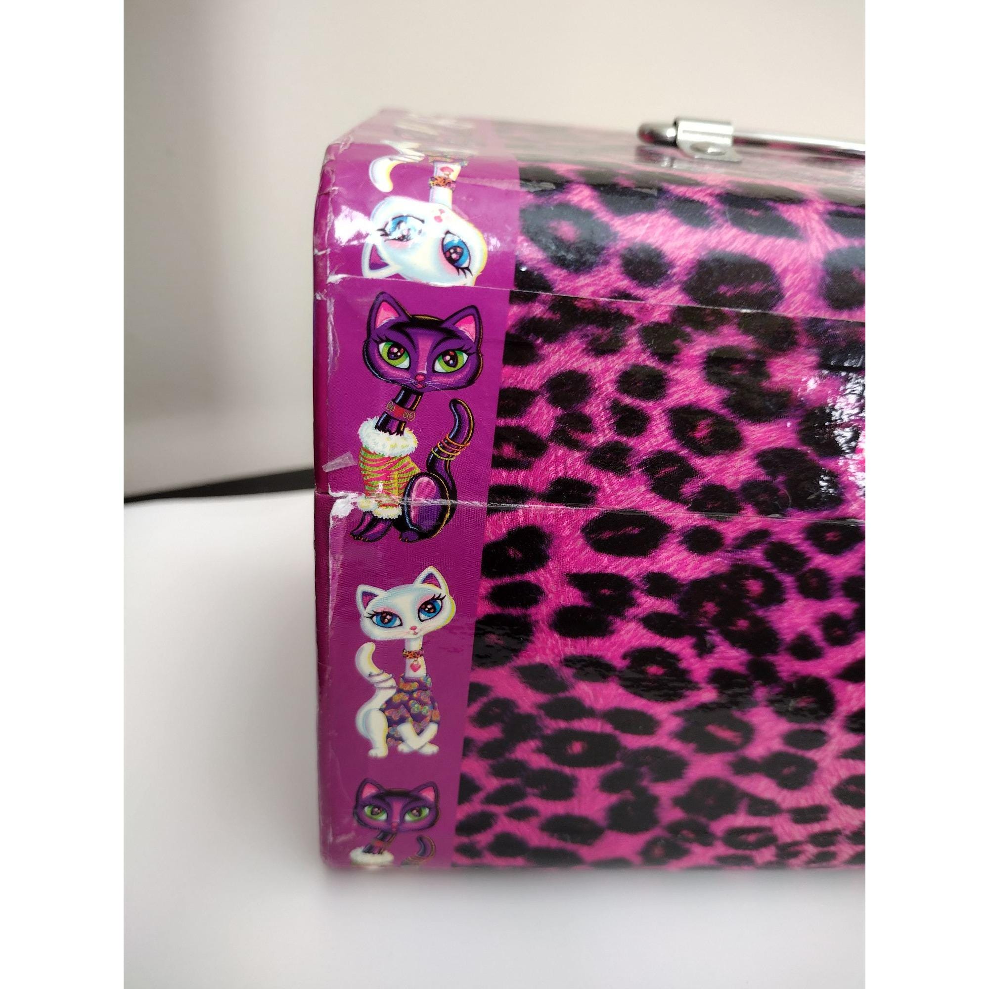 RISA FRANK リサフランク ゴールデンレトリバー　犬　箱　ボックスセット Lisa Frank Vintage Box Case, Roxie and Rollie, Siamese Cats