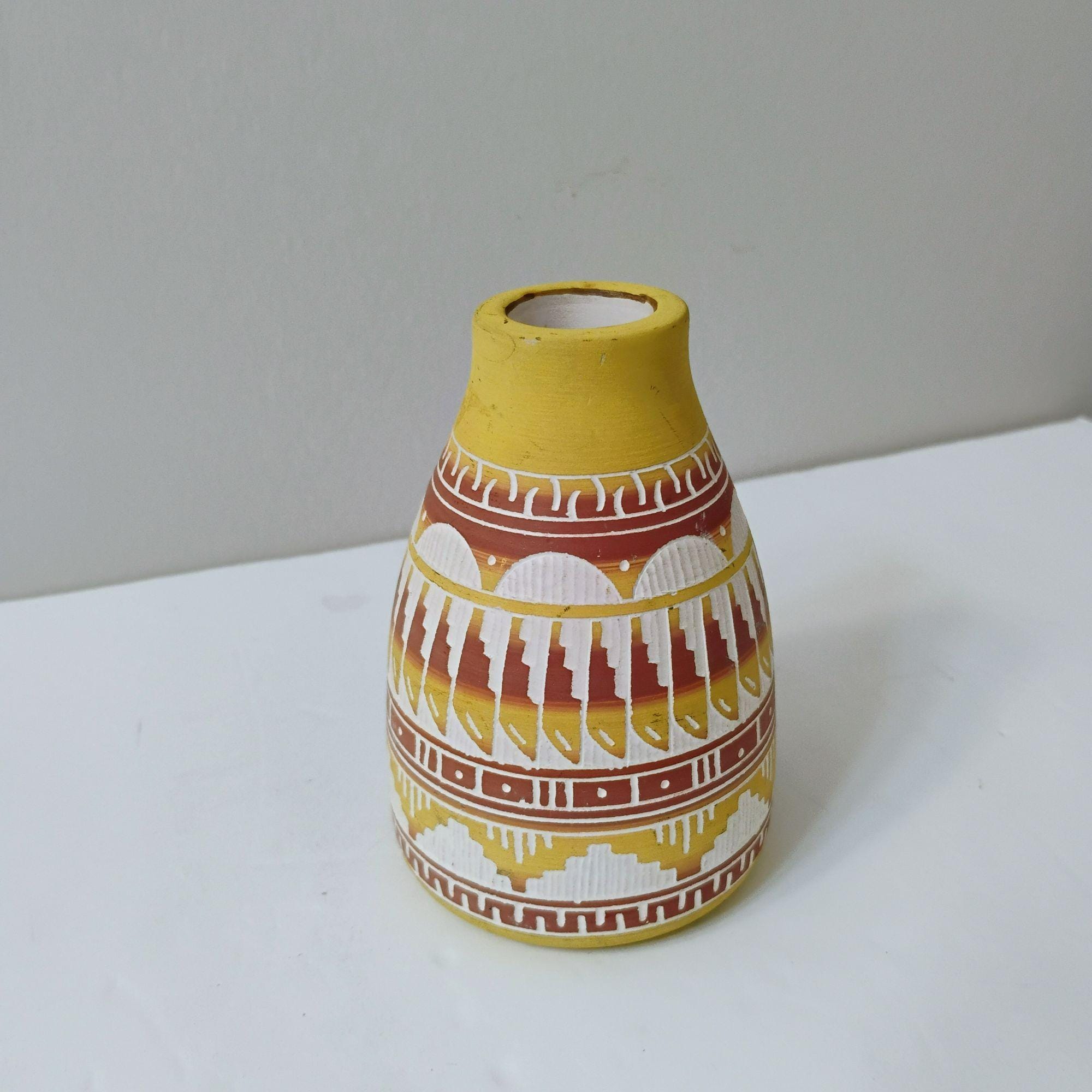 ネイティブアメリカン陶器 ハンドメイド 楽天市場】アメリカン インディアン ポタリー 壺Native American