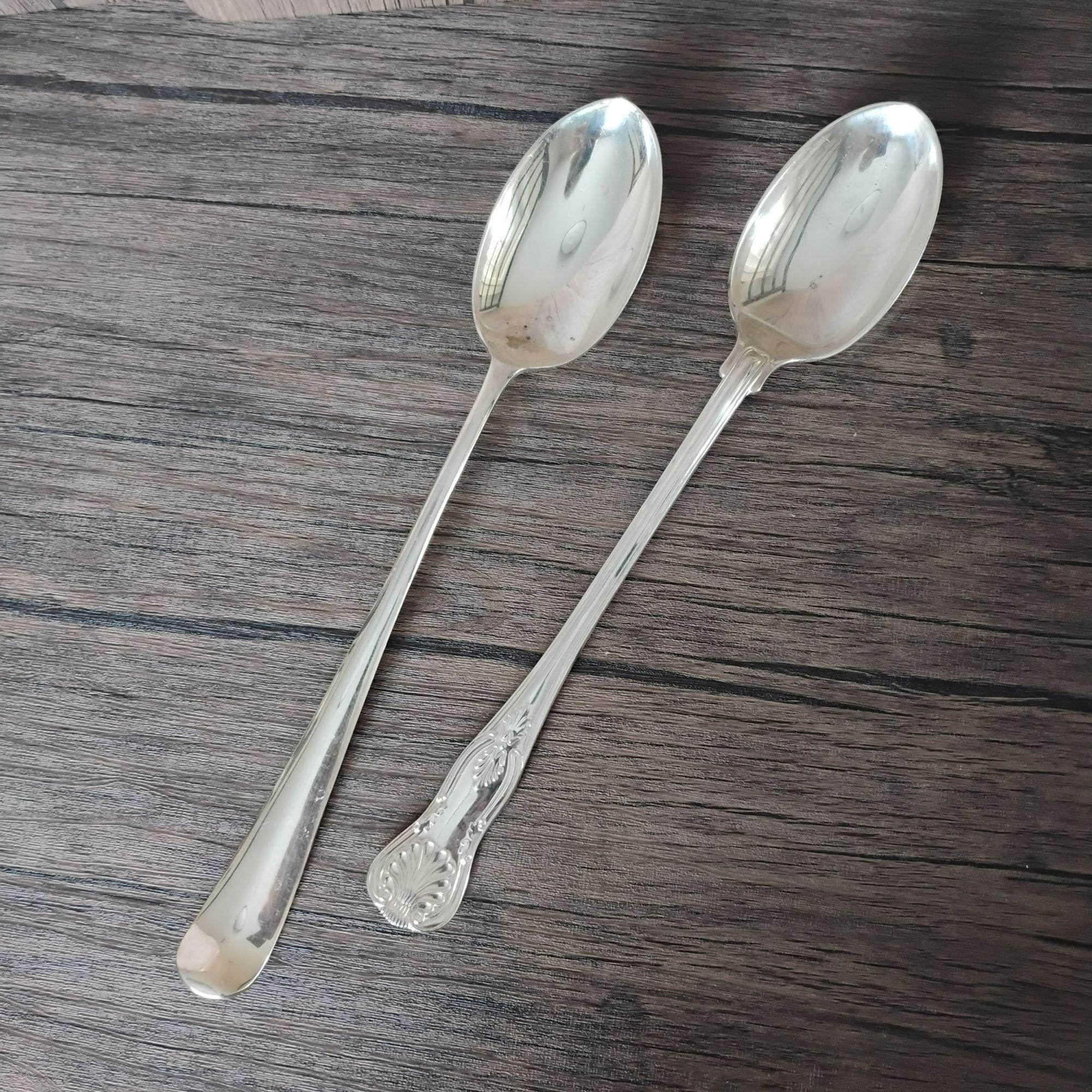 Vintage Silver Hallmark Spoon - Etsy