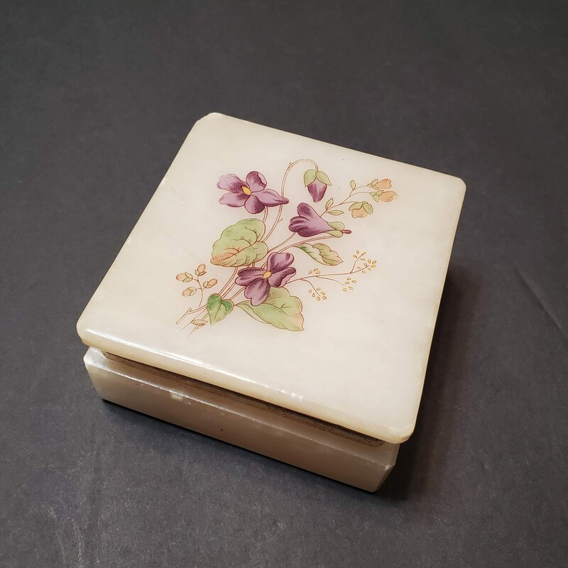 Alabaster Month Box Alabaster Box - Etsy