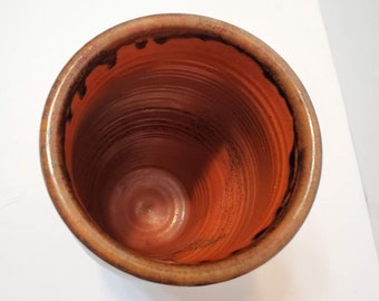 WhyNot陶器の瓶、陶器の花瓶、ノースカロライナ陶器、シーグローブ