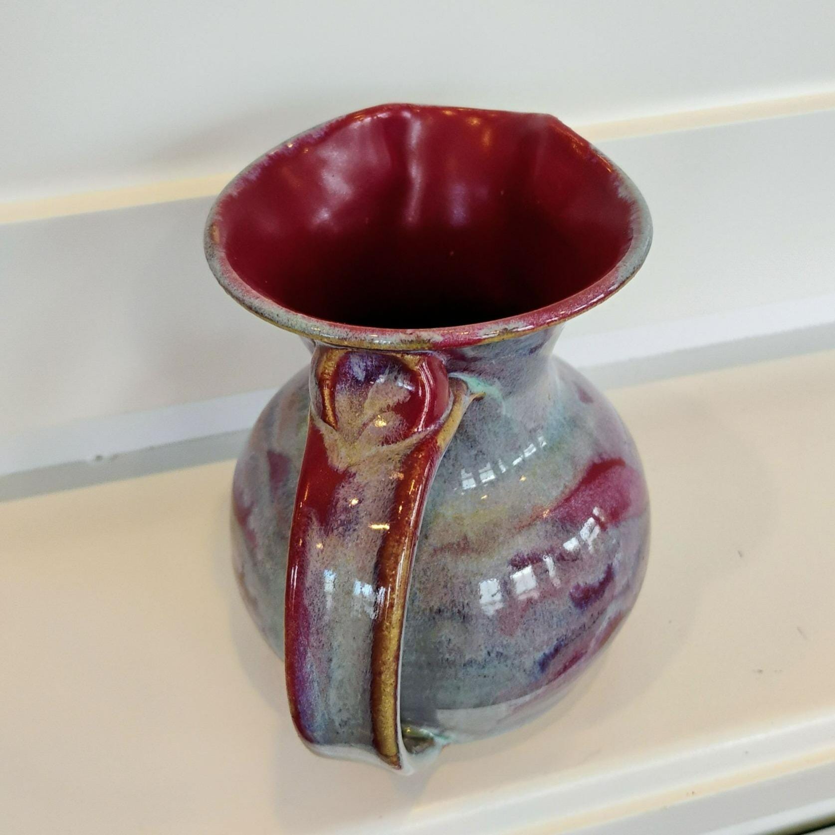 ジョン・コバーン テネシーアート陶器 ピッチャー、手作り陶器