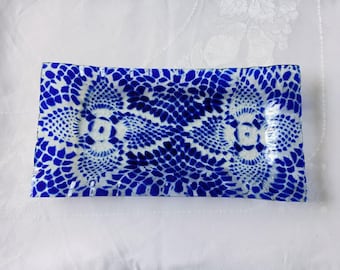 ヴィンテージ Poupees Yolande France 長方形テーブルクロス