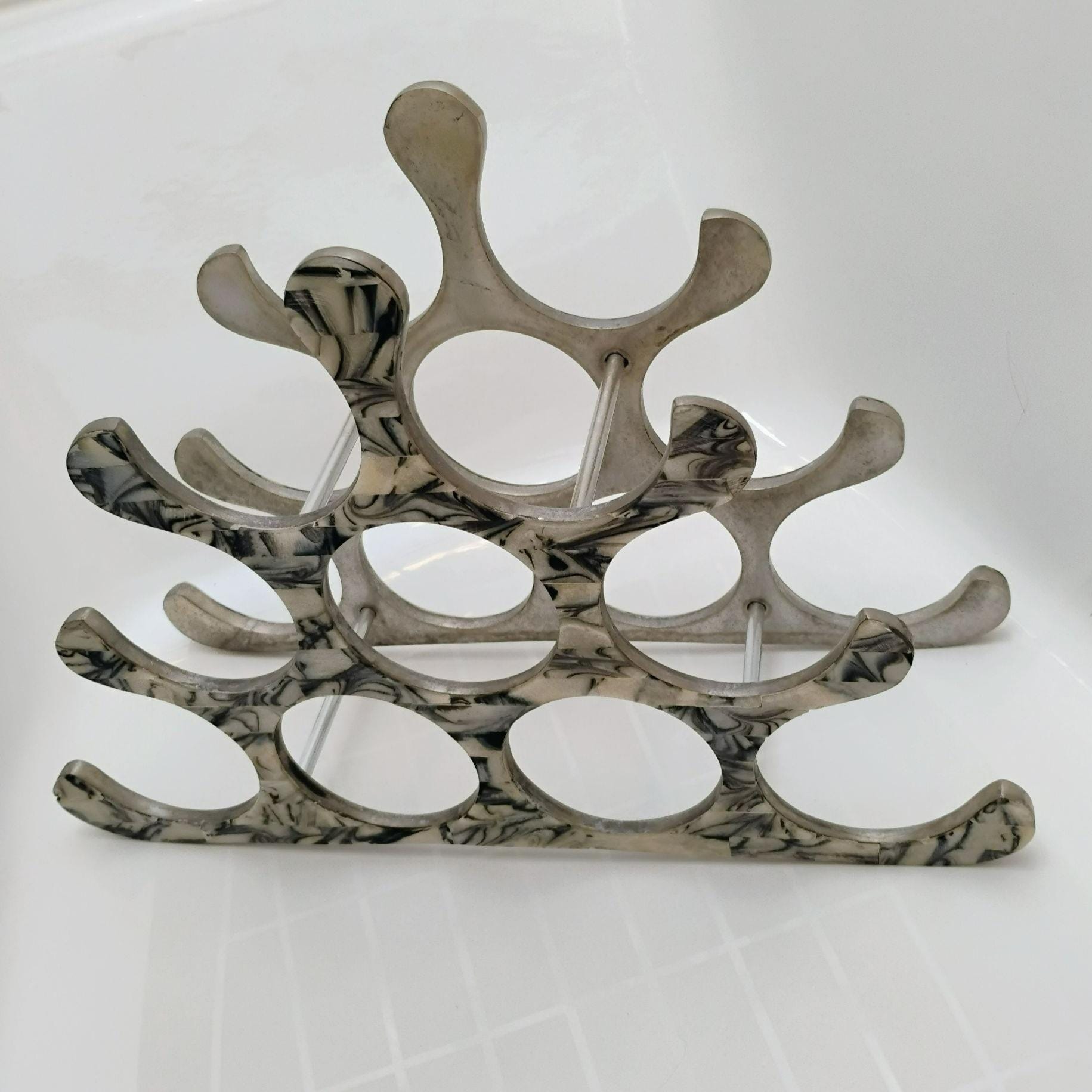 Vintage wine rack iton wicker - Etsy 日本