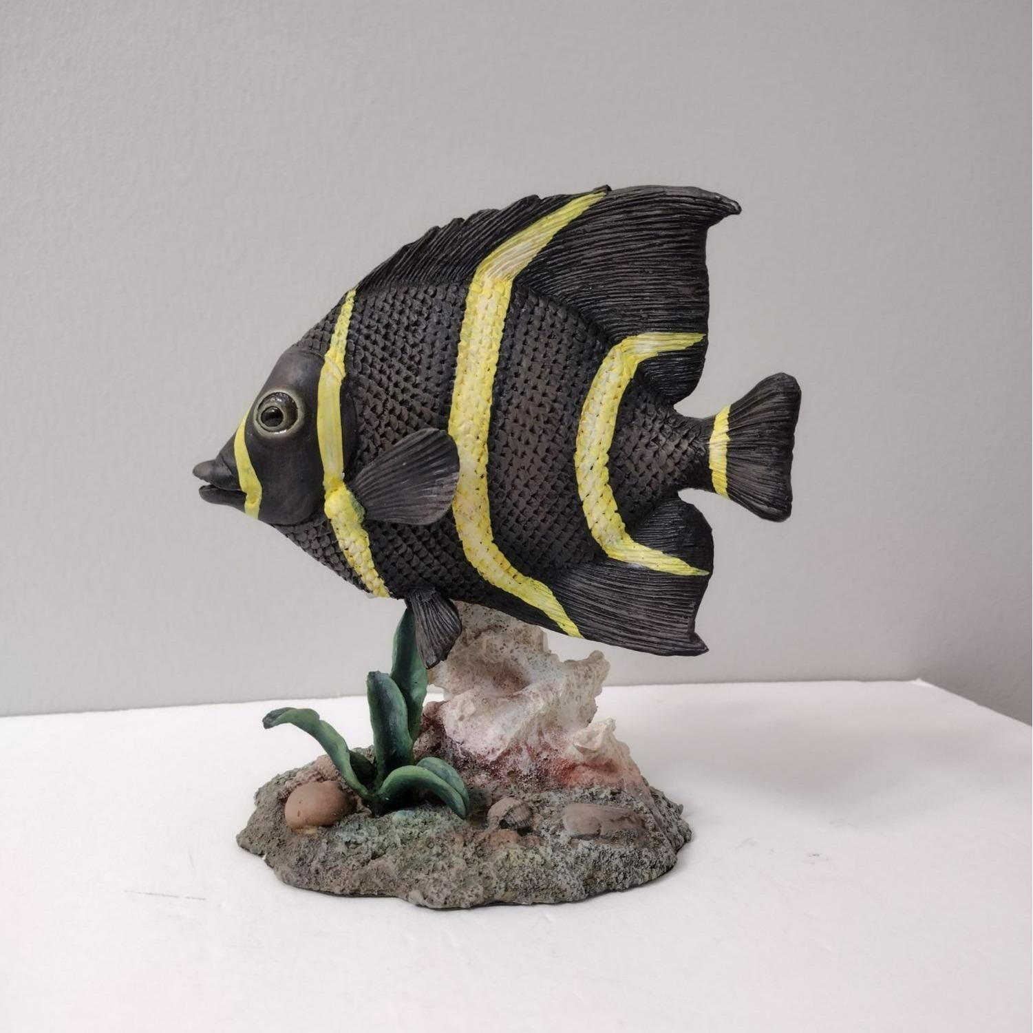フレンチエンゼルフィッシュ 馬海鋒作 限定版フィギュア 618/5000 魚の