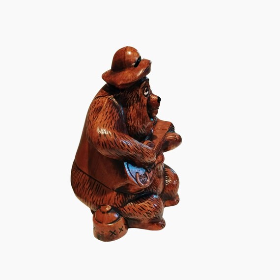 Vintage Big Al Ceramic Bank Walt Disney Country Bear Jamboree