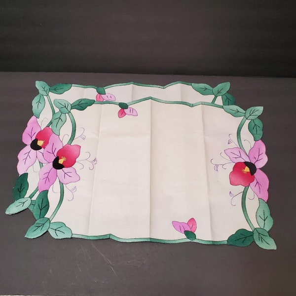 Applique Placemats Etsy