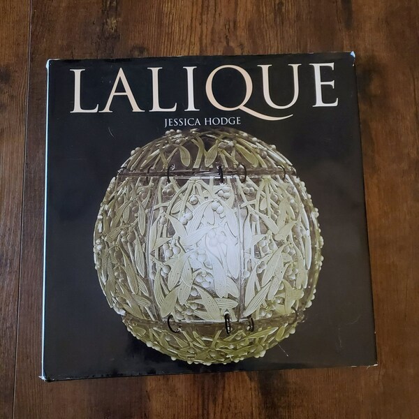 Lalique Hardcover Art Book, 1999,  Parkgate Books, Jessica Hodge, EUC, Lalique, Art Book, Art Glass Book