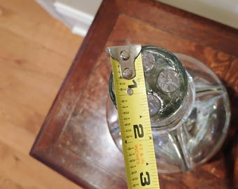 MCM Vintage Glass Decanter With Multi-spout Top, Four Chamber