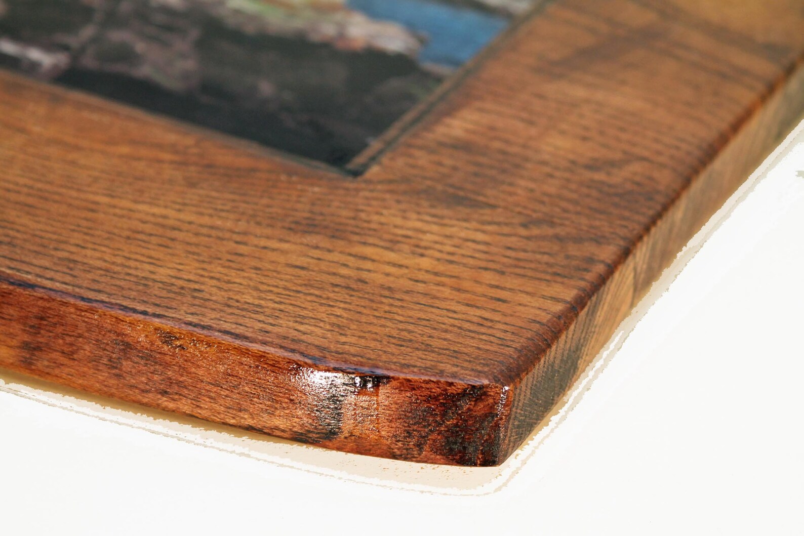 Uniquely Crafted Live Edge Picture Frame With a Rustic Touch. the