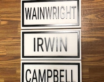 Simple Military Station Signs - Home Station Signs - Duty Station Wall Decor - Army, Navy, Airforce, Marines Home is Where You Make it sign