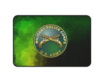 US Army Military Police Desk Mat
