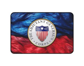 US Army Adjutant General Corps Desk Mat - Mousepad