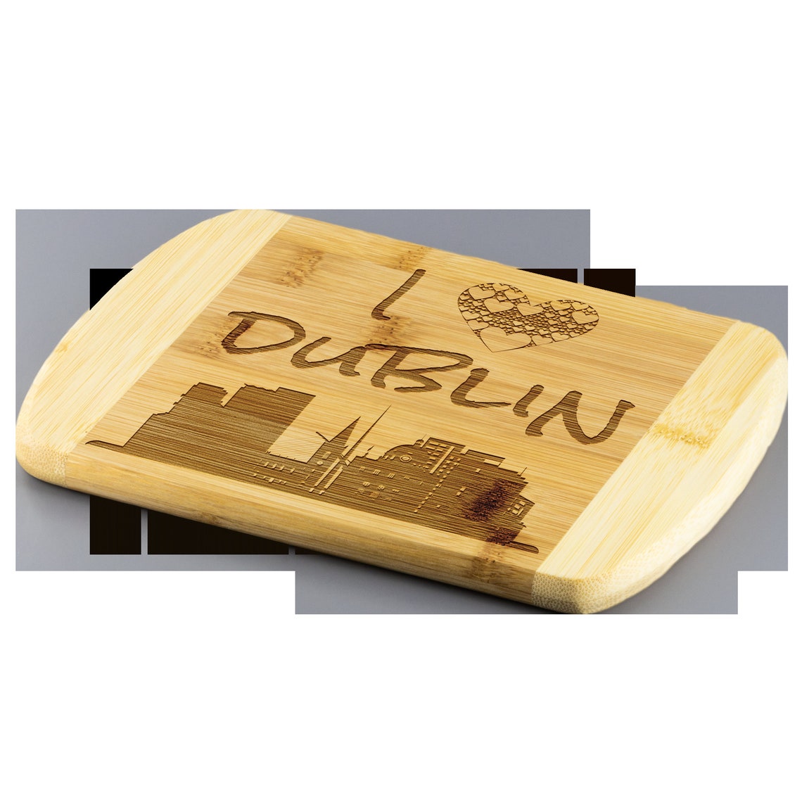 Engraved Housewarming Gift I Love Dublin Ireland Organic ...