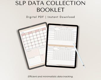 Folleto de recopilación de datos de SLP para toma de notas digitales (Notability, Goodnotes) Original