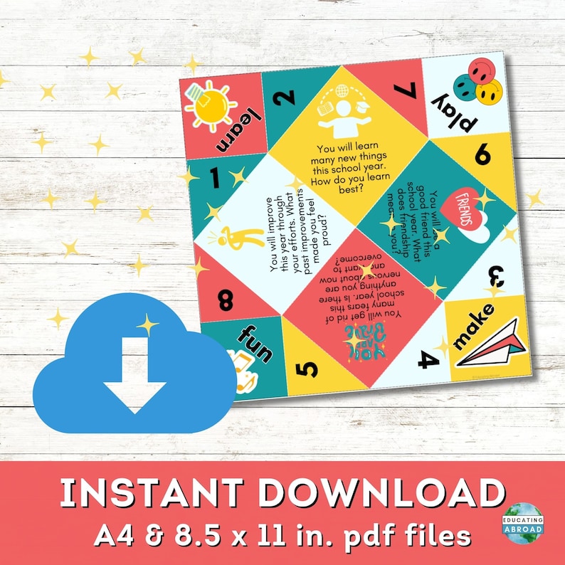 Back to School Getting to Know You Activity for Kids | Printable ...