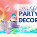 Animal Theme Printable Birthday Bunting Banner Party Decor - Etsy