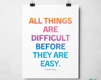 Classroom Quote Poster: Positive Mindset Decor for Social Emotional Learning (Digital Download)