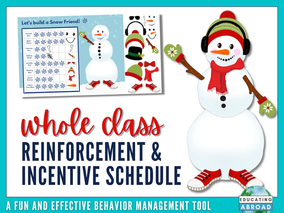 Whole class behavior management tool reinforcement and etsy