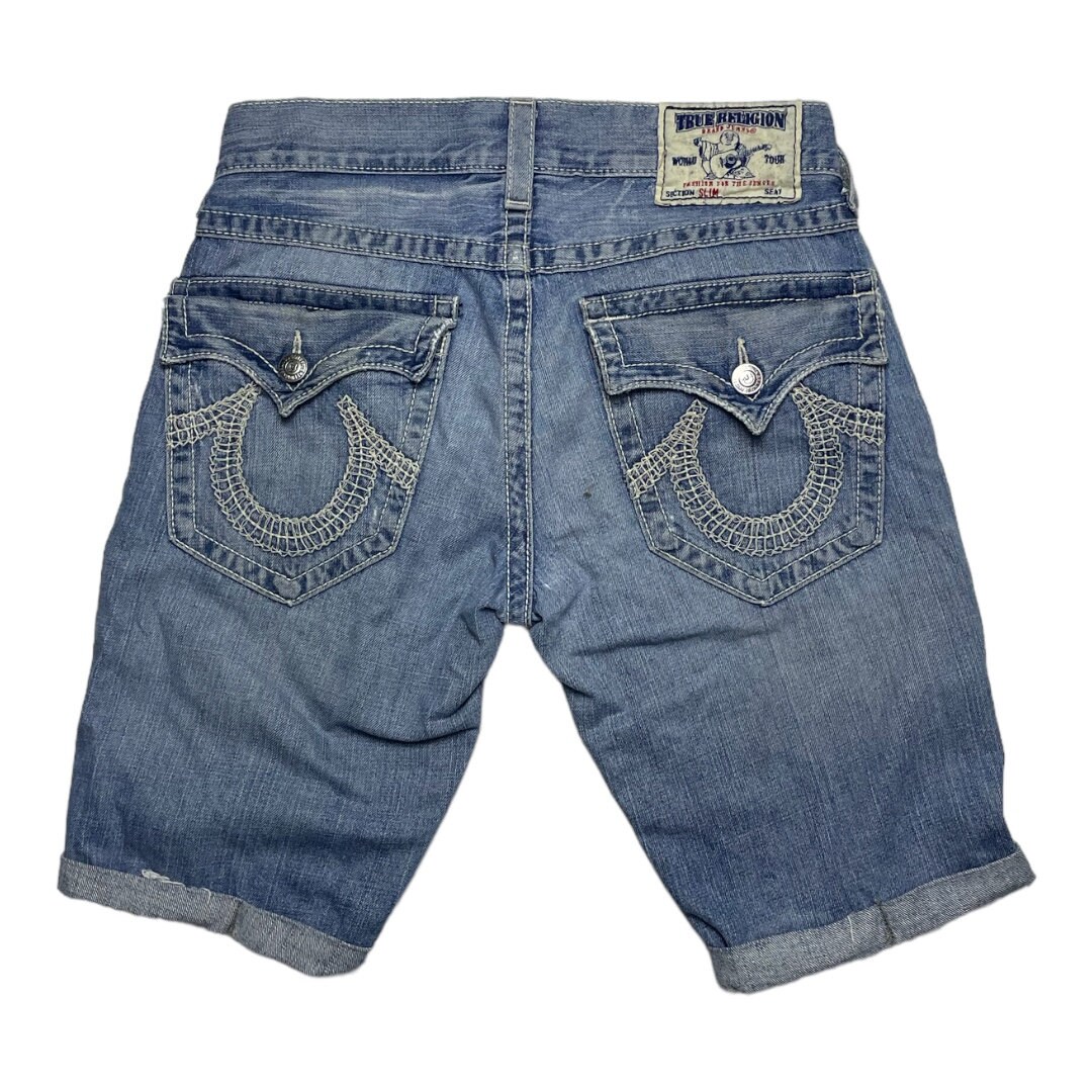 Y2K True Religion Denim Jorts - Size 31 - Etsy