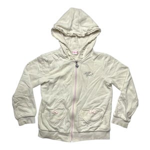 Mezzo Piano Cream Heart-pocket Hoodie – Size 130 - Etsy