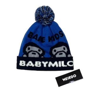 Bape Kids Knit Beanie / A Bathing Ape Hat