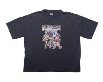 Vintage Ultraman Graphic Tee | Retro Japanese Hero Shirt (Size 3XL)
