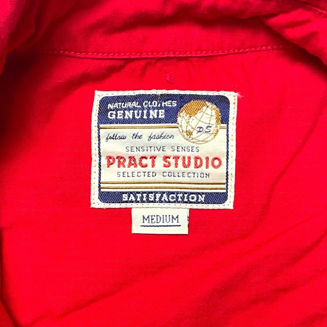 Vintage Japanese Brand Pract Studio Bomber Jacket Clothing