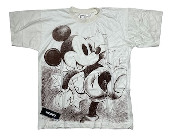 Vintage 90s Mickey Mouse Disney Single Stitch T Shirt
